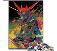 Puzzle 1000 Pieces Jigsaw Ninja Samurai Made of Wood, Skill Level Beginner, Great for Birthday 50x75cm Adult & Family Activity, DIY Home Decor Gift