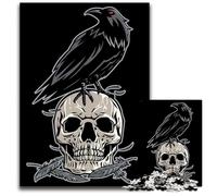 Puzzle 1000 Pieces Jigsaw RavenChallenging Puzzles Creative Family Game Home Decor for Teenagers 1000 PCS(75x50cm)