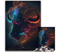Puzzle 1000 Pieces Jigsaw Steady Cloud Taurus Puzzles for Adults Interactive Family Game, Brain Challenge, Educational Toy 50x75CM/19.68x29.52inch