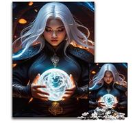 Puzzle 1000 Pieces Jigsaw The True Wizard Challenging Puzzles Adult Game Gift Family Interactive Game Brain Challenge Gift 1000 PCS(75x50cm)