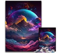 Puzzle 1000 Pieces Jigsaw Three Foxes Jigsaw Puzzles for Adults Challenging Brain Teaser - Relaxing Toy for Teenagers 50x75CM/19.68x29.52inch