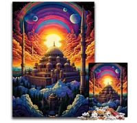 Puzzle 1000 Pieces Jigsaw Türkiye Hagia Sophia Wooden Puzzles Family Activity Brain Teaser Home Decor 1000 PCS(75x50cm)