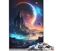 Puzzle 1000 Pieces Jigsaws Beyond The Universe Creative Jigsaw Puzzles for Adults Paperboard Puzzles Jigsaw Puzzles for Birthday Festivals Gifts 38x26cm/1000pcs