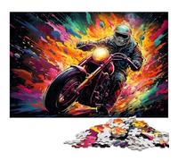 Puzzle 1000 Pieces Jigsaws Fantasy Colorful Racers Puzzle for AdultsPaper Jigsaw Toy Wall Decor 1000pcs(38x26cm)