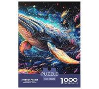 Puzzle 1000 Pieces Kunpeng Challenge Games Shoal of Fish 100% Recycled Cardboard for Impossible Puzzles Adults And Kids Age 12 Years Up 38x26cm/1000pcs