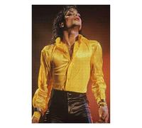 Puzzle 1000 Pieces M J Rock Singer Classic Adult Puzzles DIY Kit Wooden Toy Unique Gift Modern Home Decor-38x52cm