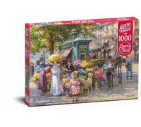 Puzzle 1000 pièces : Marché aux fleurs