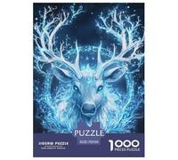 Puzzle 1000 Pieces Milu Deer Brainteasing Deer God Randomly Shaped Pieces Educational Games Adults And Kids 70x50cm/1000pcs
