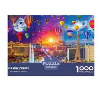 Puzzle 1000 Pieces Paris Brainteasing Urban Landscape Fully Interlocking Educational Games for Adults Jigsaw 38x26cm/1000pcs