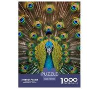 Puzzle 1000 Pieces Peacock Brainteasing The Eyes Of Truth Fully Interlocking Educational Games Puzzles for Adults 70x50cm/1000pcs