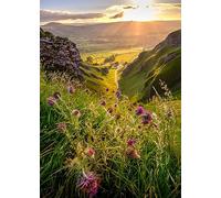 Puzzle 1000 Pieces Pictures of Winnerts Pass, Peak District, Derbyshire 70x50CM