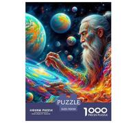 Puzzle 1000 Pieces Planet Brainteasing Creating The Universe Randomly Shaped Pieces Home Decoration Puzzles for Adults 70x50cm/1000pcs