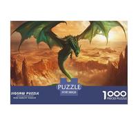 Puzzle 1000 Pieces Pterosaur Brainteasing Enchanted Lands Randomly Shaped Pieces for Impossible Puzzles for Adults Jigsaw 38x26cm/1000pcs