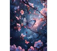 Puzzle 1000 pieces, puzzles for adults, Bough butterfly, a challenging puzzle, puzzle games for the whole for adults and children38x52cm