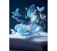 Puzzle 1000 pieces, puzzles for adults flower butterfly, a challenging puzzle, puzzle games for the whole for adults and children50x70cm