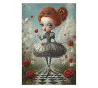 Puzzle 1000 Pieces Queen Medusa Classic Adult Puzzles DIY Kit Wooden Toy Unique Gift Modern Home Decor-26x38cm