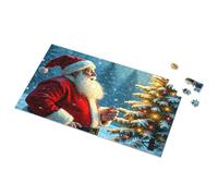 Puzzle 1000 Pieces Santa'S Magical Christmas Night Picture Puzzle Easter Toys For Kids Ages 4-8 Toys For Ages 2-4(500PCS)