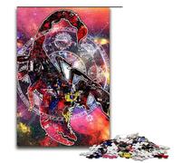 Puzzle 1000 Pieces Scorpio Zodiac Wall Art Jigsaw for Adults Wooden Educational Game Challenge Toy 75x50cm