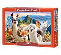 Puzzle 1000 pièces : Selfie de Lamas