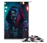 Puzzle 1000 Pieces Skeleton Hacker Jigsaw for Adults Wooden Educational Game Challenge Toy 75x50cm