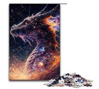 Puzzle 1000 Pieces The Rainbow Dragon Jigsaw for Adults Wooden Educational Game Challenge Toy 75x50cm
