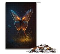 Puzzle 1000 Pieces Unrealism Butterfly Jigsaw for Adults Wooden Educational Game Challenge Toy 75x50cm