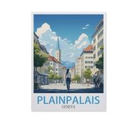 puzzle 1000，Plainpalais Geneva，Jigsaw puzzle for for adults teens and challenge educational-Paper（38x26cm）-S4