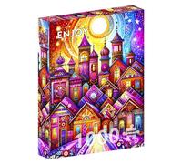 Puzzle 1000 Purple City Enjoy