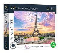 Trefl Prime Romantic Sunset Eiffel Tower Puzzle 1000 Units Multicolor