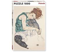 Puzzle 1000 Schiele Seated Woman Piatnik Mieredu Puzzle Top