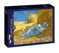 Puzzle 1000 Siesta Vincent van Gogh 1890 Bluebird Puzzle Top