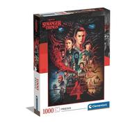 Clementoni 1000-Piece Puzzle - Stranger Things S04 - Compact Box - Made in Italy (2025)