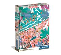 Puzzle 1000 Sunday At The Beach Clementoni Puzzle Top Quality
