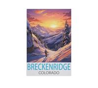 Puzzle 1000 Teile für Erwachsene, Breckenridge Colorado, Papierpuzzle - Einzigartig, geeignet für Jugendliche und Erwachsene - FR109 -38x52cm