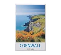 Puzzle 1000 Teile für Erwachsene，in Cornwall, England，Klassische Puzzle Teenager Jungen Mädchen Puzzle DIY Moderne Wohnkultur Einzigartiges Geschenk Intellektuelles Spiel（38x26cm）-E90