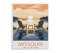 Puzzle 1000 Teile für Erwachsene, Lake of the Ozarks, Missouri, einzigartig, geeignet für Jugendliche und Erwachsene, Heimdekoration, L190,26x38cm