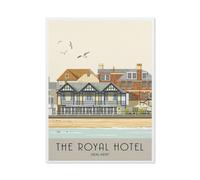 Puzzle 1000 Teile für Erwachsene，Royal Hotel Deal Kent，Puzzle Puzzle Schwierig Perfektes Pädagogisches Geschenk für Jungen Und Mädchen（38x26cm）-BJ52