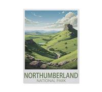 Puzzle 1000 Teile, Northumberland-Nationalpark, Puzzle für Erwachsene, DIY-Kit, Papierpuzzle, moderne Wohnkultur, einzigartiges Geschenk, AT340,38x52cm