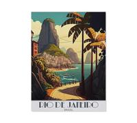 Puzzle 1000 Teile, Rio de Janeiro, Brasilien, Papierspielzeug für Erwachsene, Dekompressionsspiel-BL39-26x38cm