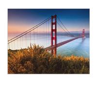 puzzle 1000，The Golden Gate Bridge in San Francisco, California，Jigsaw puzzle for for adults teens and challenge educational-wooden（75x50cm）-W72