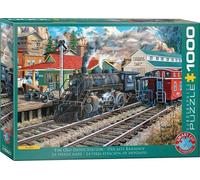 Puzzle 1000 The Old Depot Station by Ken Zylla 6000-5876 - Eurographics