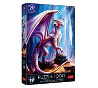 Trefl Premium Plus Quality Fantasy Collection - Treasure Guardian - 1000 Pieces, Fantasy World Images Series, Anne Stokes, for Adults and Children from 12 Years