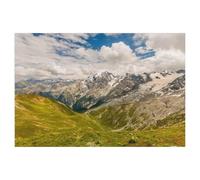 puzzle 1000，View from the Stelvio Pass in South Tyrol，Jigsaw puzzle for for adults teens and challenge educational-Paper（38x26cm）-AL86