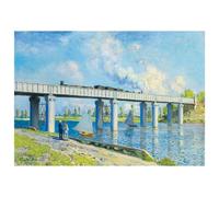 Puzzle 1000 View of the Railway Bridge at Argenteuil Bluebird
