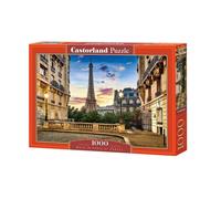Puzzle 1000 Walk In Paris At Sunset Castorland Puzzle Top