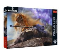 Trefl Puzzle World of Tanks Tiger II - 1000 Pieces - Premium Plus Quality - 14 Years
