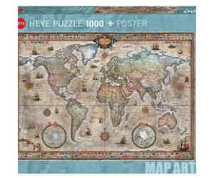 Puzzle 1000 Worldretro Rajko Zigic Jigsaw New Gift High Quality Toy
