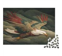 Puzzle 1000pcs (75x50cm) Erwachsene Eagle Soars Among The Mountains Puzzle Damen Herren Holzbrett Präzisions-Interlocking