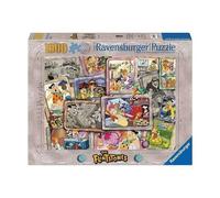 Ravensburger Warner Bros The Flintstones 1000 Piece Jigsaw Puzzle for Adults - 12000407 - Handcrafted Tooling, Made in Germany, Every Piece Fits Together Perfectly