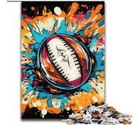Puzzle 1000Pieces Jigsaw Colorful Rugby Jigsaw Puzzles for Adults 1000Piece with Family Interactive Game, for Ages 14+ (Size 50x75 cm)